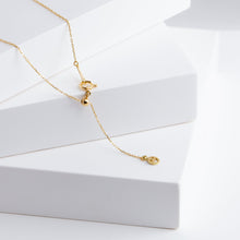 Load image into Gallery viewer, Ruby smiley necklace