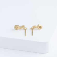 Load image into Gallery viewer, Whisper light brown diamond stud