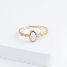 Load image into Gallery viewer, Whisper one-of-a-kind light blue sapphire ring