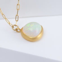 Load image into Gallery viewer, Editions One-of-a-kind crystal opal necklace