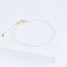 Load image into Gallery viewer, Sazare small white akoya pearl bracelet (#6065)