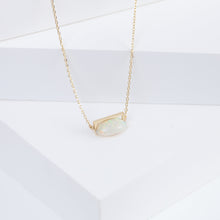 Load image into Gallery viewer, Band one-of-a-kind Australian opal necklace