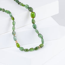 Load image into Gallery viewer, Nymbus green tourmaline necklace