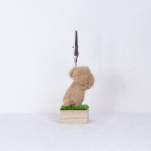Load image into Gallery viewer, Fluffy - Poodle memo stand