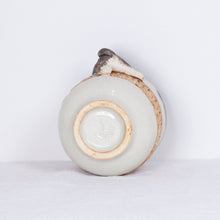 Load image into Gallery viewer, Yukurite - Ceramic sake cup with black shiba