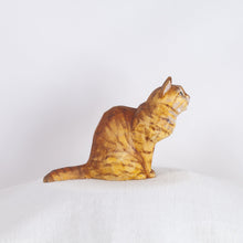 Load image into Gallery viewer, Ryoji Bannai - #9 Orange tabby sitting cat