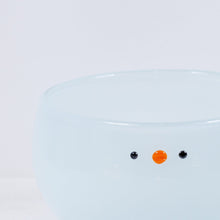 Load image into Gallery viewer, Blue Chick Glass Bowl
