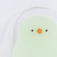 Load image into Gallery viewer, Green Chick Glass Plate