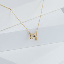 Load image into Gallery viewer, Tulle south sea pearl and diamond necklace