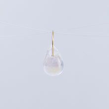 Load image into Gallery viewer, White labradorite pear drop pendant