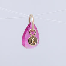 Load image into Gallery viewer, Rubellite pear drop pendant