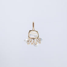 Load image into Gallery viewer, Fairy freshwater pearl and mixed stone pendant