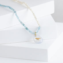 Load image into Gallery viewer, Crow chalcedony pendant