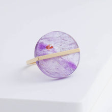 Load image into Gallery viewer, Slice amethyst ring
