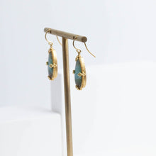 Load image into Gallery viewer, One-of-a-kind Peruvian opal earrings