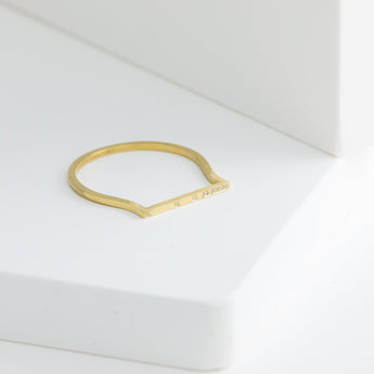 Octagon raised bar ring - Kolekto