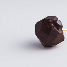 Load image into Gallery viewer, Rough stone rainbow garnet stud - Kolekto