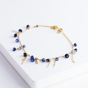 Pogo punk sapphire bracelet - Kolekto
