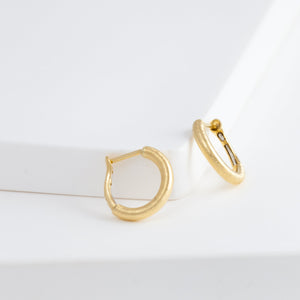 Lucia hoop earrings