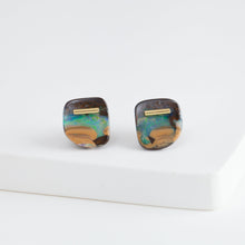 Load image into Gallery viewer, EDITIONS boulder opal small studs
