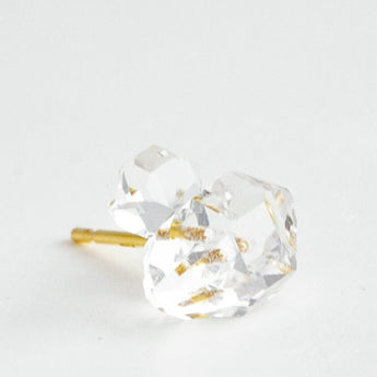 Herkimer quartz small stud