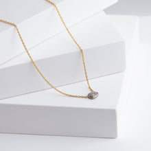 Load image into Gallery viewer, One-of-a-kind Ice diamond two-tone necklace
