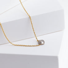 Load image into Gallery viewer, One-of-a-kind Ice diamond two-tone necklace
