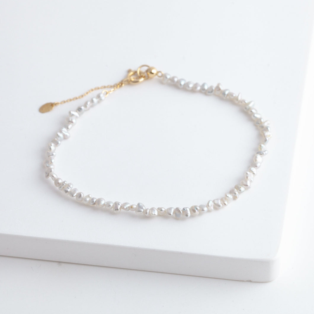 Sazare akoya pearl bracelet (#0785)