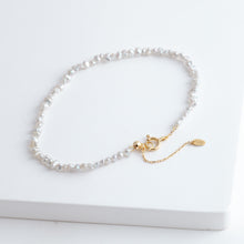 Load image into Gallery viewer, Sazare akoya pearl bracelet (#0785)
