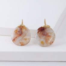 Load image into Gallery viewer, Mori one-of-a-kind large agate earrings
