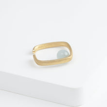 Load image into Gallery viewer, Syami aquamarine ear cuff
