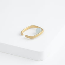 Load image into Gallery viewer, Syami aquamarine ear cuff
