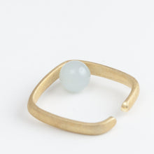 Load image into Gallery viewer, Syami aquamarine ear cuff
