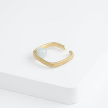 Load image into Gallery viewer, Syami aquamarine ear cuff
