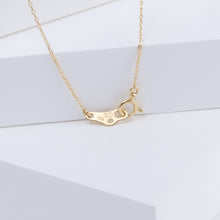 Load image into Gallery viewer, Leaf one-of-a-kind moonstone necklace
