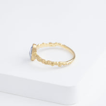 Load image into Gallery viewer, Whisper one-of-a-kind light blue sapphire ring
