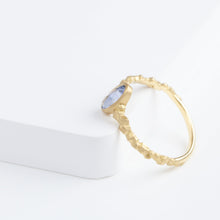 Load image into Gallery viewer, Whisper one-of-a-kind light blue sapphire ring
