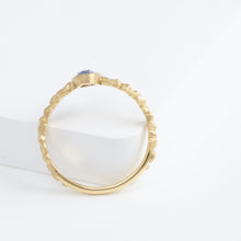 Load image into Gallery viewer, Whisper one-of-a-kind light blue sapphire ring
