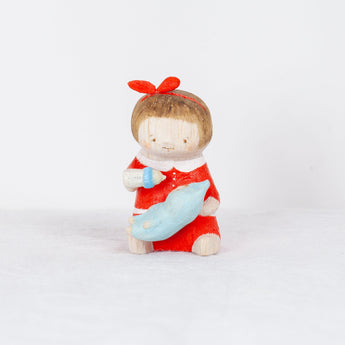 Akaiboushinoki - #122 Playing mom, but fishes should be raised in the water, right? ~ Red ~