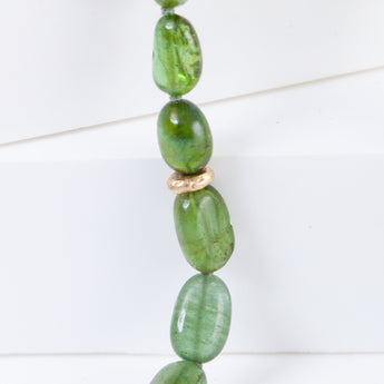 Nymbus green tourmaline necklace