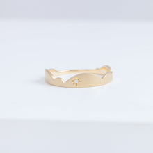 Load image into Gallery viewer, Half cloud diamond ring
