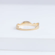 Load image into Gallery viewer, Half cloud diamond ring
