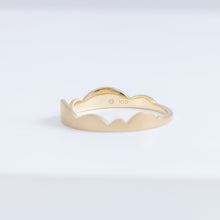 Load image into Gallery viewer, Half cloud diamond ring
