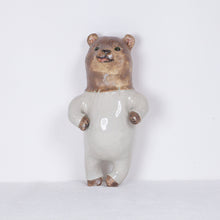 Load image into Gallery viewer, Yukurite - Ceramic wall decoration bear

