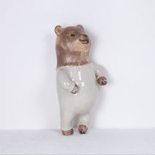 Load image into Gallery viewer, Yukurite - Ceramic wall decoration bear

