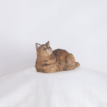 Load image into Gallery viewer, Ryoji Bannai - #17 Brown tabby chilling cat
