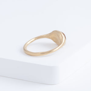 Maxi Yui brown tourmaline ring