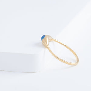 Yui aquamarine ring