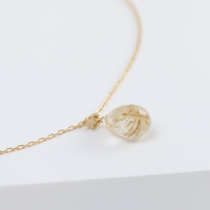 Smiley rutilated quartz briolette bracelet