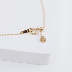 Smiley rutilated quartz briolette bracelet